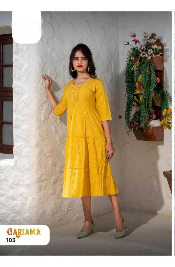 Garima Beautiful Rayon Festive Kurti